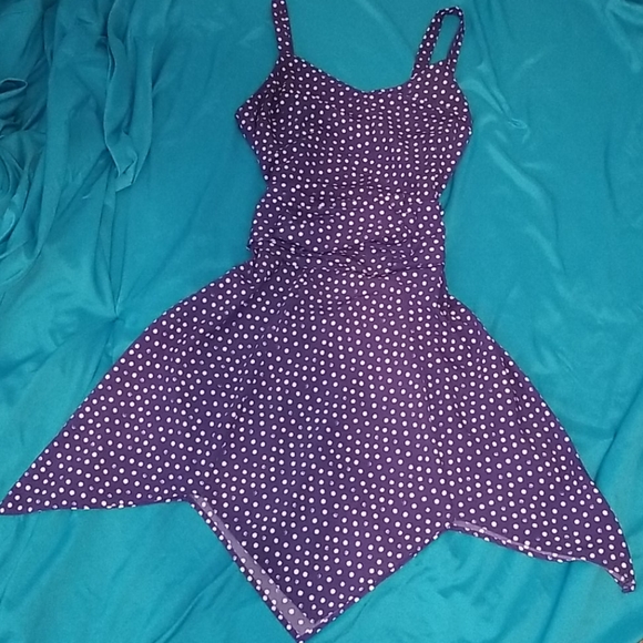 Retro Rockabilly Polka Dot Summer Dress - Picture 10 of 10